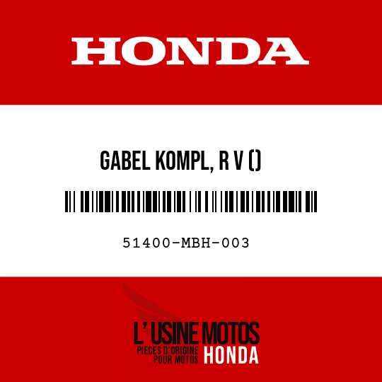 image de 51400-MBH-003 GABEL KOMPL, R V ()