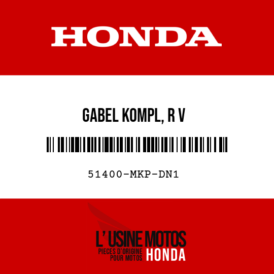 image de 51400-MKP-DN1 GABEL KOMPL, R V