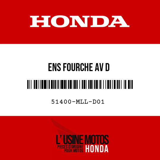 image de 51400-MLL-D01 ENS FOURCHE AV D