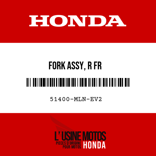 image de 51400-MLN-EV2 FORK ASSY, R FR