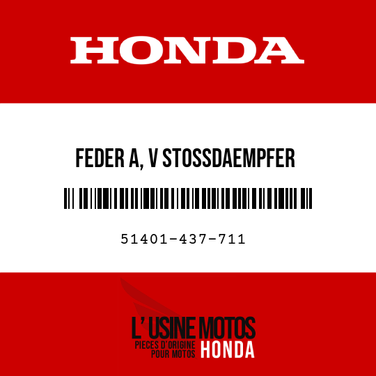 image de 51401-437-711 FEDER A, V STOSSDAEMPFER
