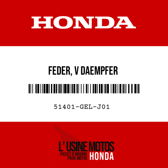 image de 51401-GEL-J01 FEDER, V DAEMPFER