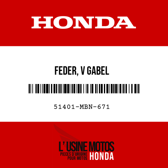 image de 51401-MBN-671 FEDER, V GABEL