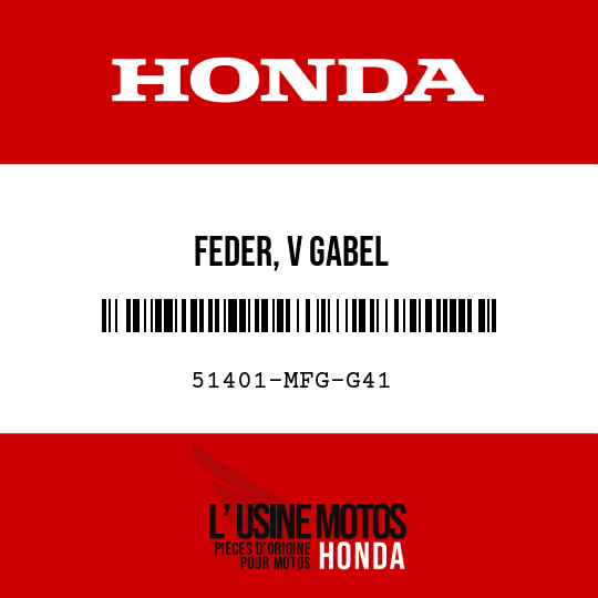 image de 51401-MFG-G41 FEDER, V GABEL