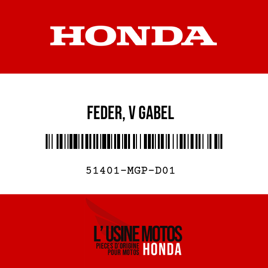 image de 51401-MGP-D01 FEDER, V GABEL