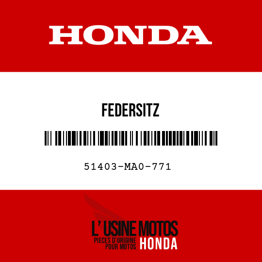 image de 51403-MA0-771 FEDERSITZ