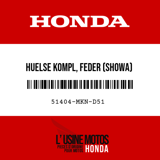 image de 51404-MKN-D51 HUELSE KOMPL, FEDER (SHOWA)