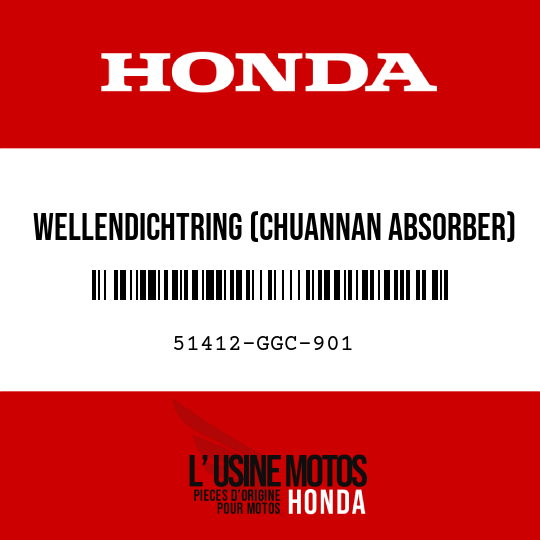 image de 51412-GGC-901 WELLENDICHTRING (CHUANNAN ABSORBER)