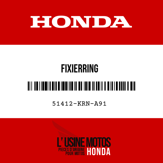 image de 51412-KRN-A91 FIXIERRING