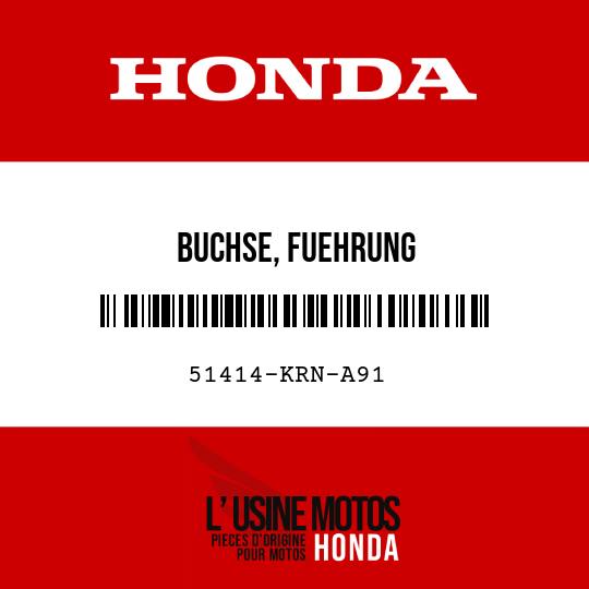 image de 51414-KRN-A91 BUCHSE, FUEHRUNG