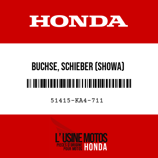 image de 51415-KA4-711 BUCHSE, SCHIEBER (SHOWA)
