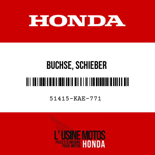 image de 51415-KAE-771 BUCHSE, SCHIEBER