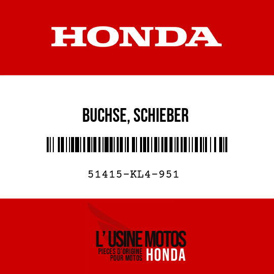 image de 51415-KL4-951 BUCHSE, SCHIEBER