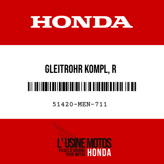 image de 51420-MEN-711 GLEITROHR KOMPL, R