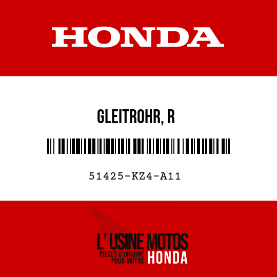 image de 51425-KZ4-A11 GLEITROHR, R