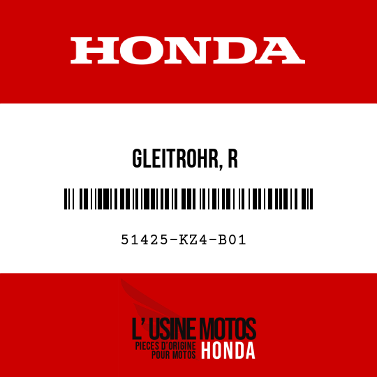 image de 51425-KZ4-B01 GLEITROHR, R
