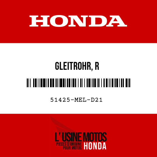 image de 51425-MEL-D21 GLEITROHR, R