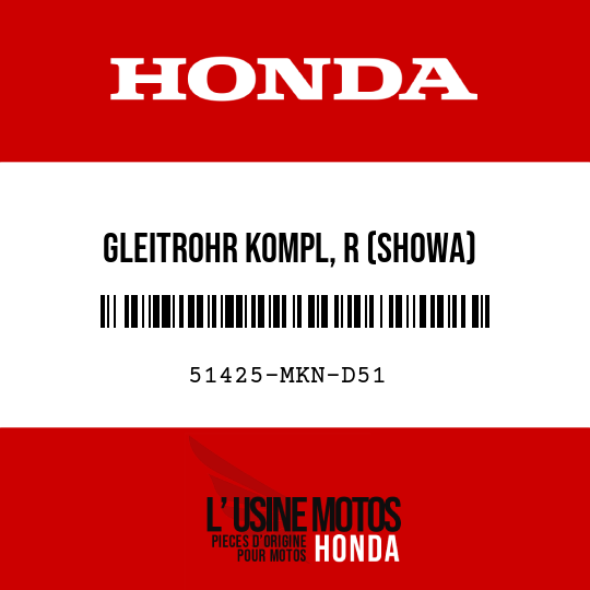 image de 51425-MKN-D51 GLEITROHR KOMPL, R (SHOWA)
