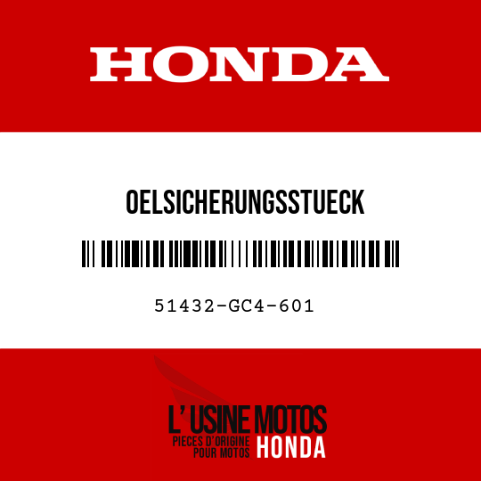image de 51432-GC4-601 OELSICHERUNGSSTUECK