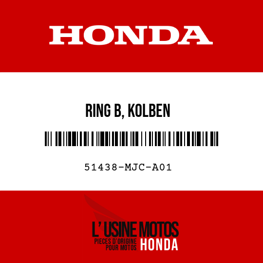 image de 51438-MJC-A01 RING B, KOLBEN