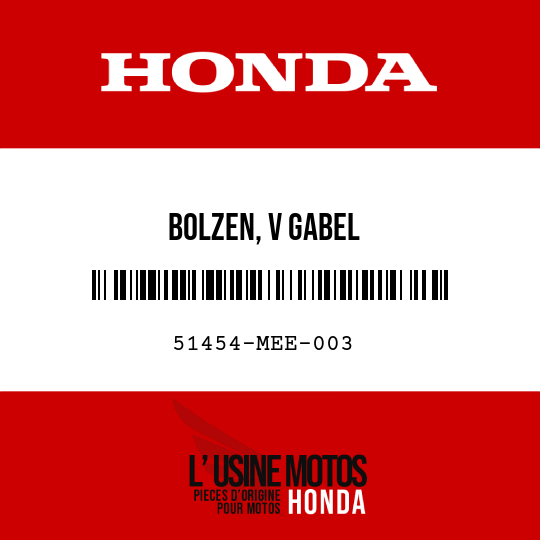 image de 51454-MEE-003 BOLZEN, V GABEL