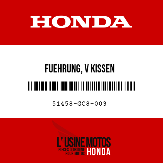 image de 51458-GC8-003 FUEHRUNG, V KISSEN