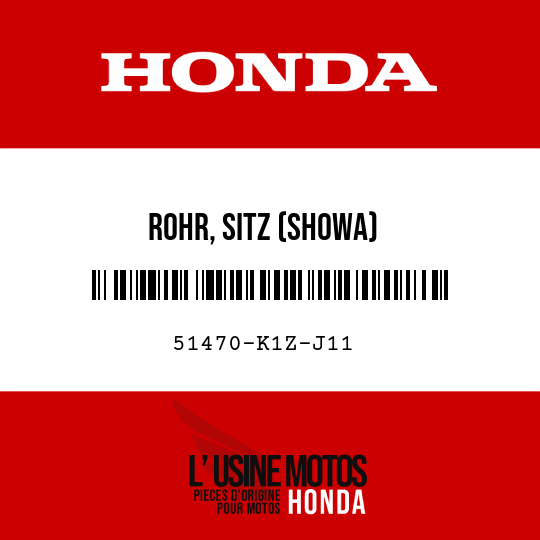 image de 51470-K1Z-J11 ROHR, SITZ (SHOWA)