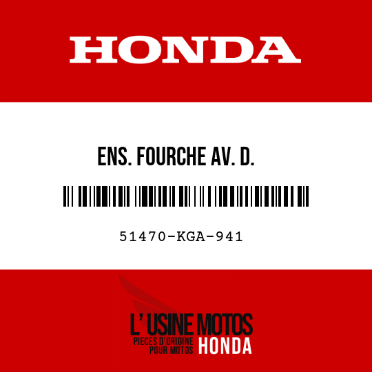 image de 51470-KGA-941 ENS. FOURCHE AV. D.