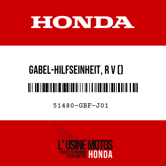 image de 51480-GBF-J01 GABEL-HILFSEINHEIT, R V ()