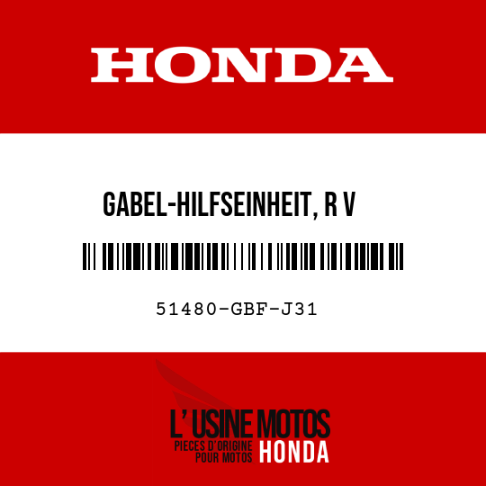 image de 51480-GBF-J31 GABEL-HILFSEINHEIT, R V