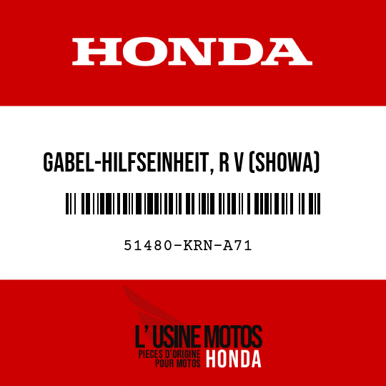 image de 51480-KRN-A71 GABEL-HILFSEINHEIT, R V (SHOWA)