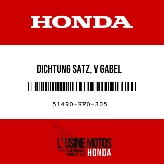 image de 51490-KF0-305 DICHTUNG SATZ, V GABEL