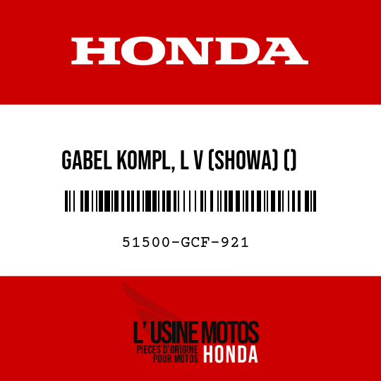 image de 51500-GCF-921 GABEL KOMPL, L V (SHOWA) ()