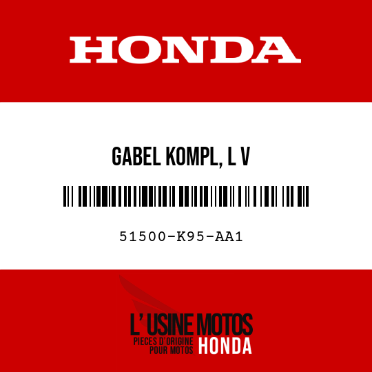 image de 51500-K95-AA1 GABEL KOMPL, L V