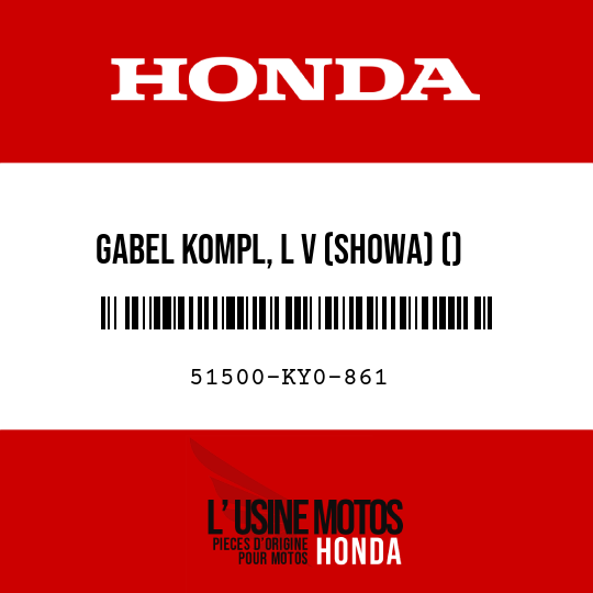 image de 51500-KY0-861 GABEL KOMPL, L V (SHOWA) ()