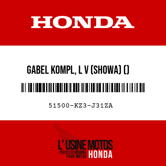 image de 51500-KZ3-J31ZA GABEL KOMPL, L V (SHOWA) () TNATURAL 