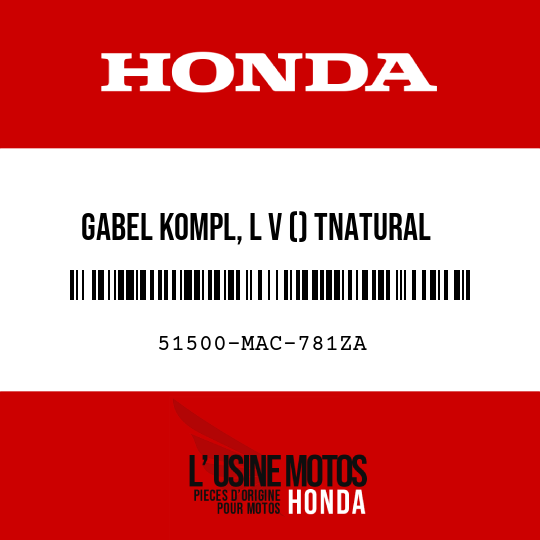 image de 51500-MAC-781ZA GABEL KOMPL, L V () TNATURAL