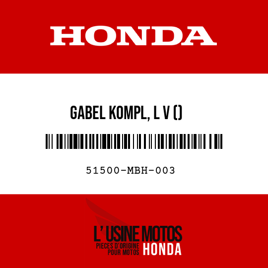 image de 51500-MBH-003 GABEL KOMPL, L V ()