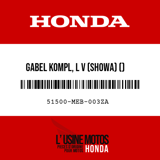 image de 51500-MEB-003ZA GABEL KOMPL, L V (SHOWA) () TNATURAL 