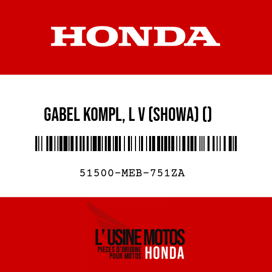 image de 51500-MEB-751ZA GABEL KOMPL, L V (SHOWA) () TNATURAL