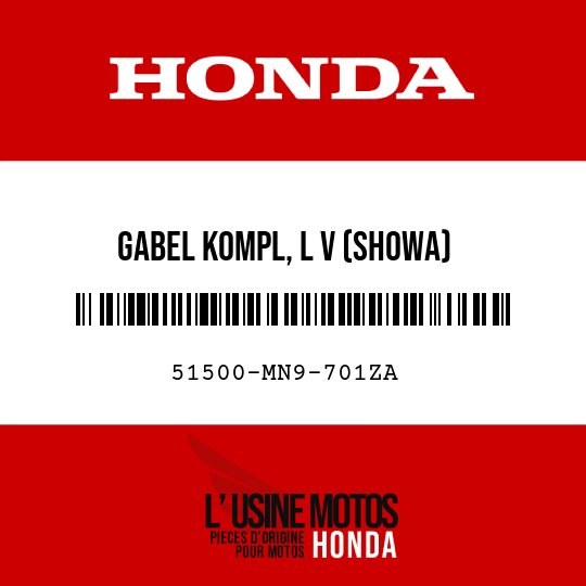 image de 51500-MN9-701ZA GABEL KOMPL, L V (SHOWA) NH146M/R134 