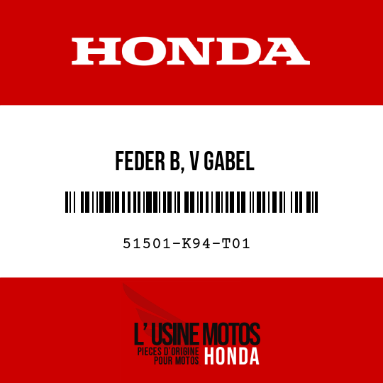 image de 51501-K94-T01 FEDER B, V GABEL