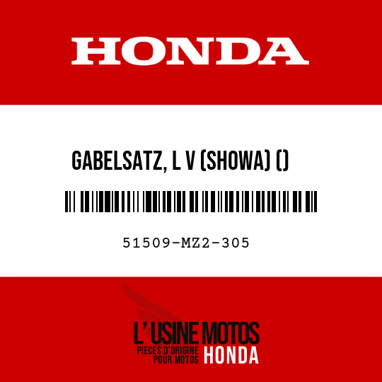 image de 51509-MZ2-305 GABELSATZ, L V (SHOWA) ()