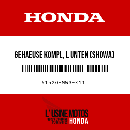 image de 51520-MW3-E11 GEHAEUSE KOMPL, L UNTEN (SHOWA)