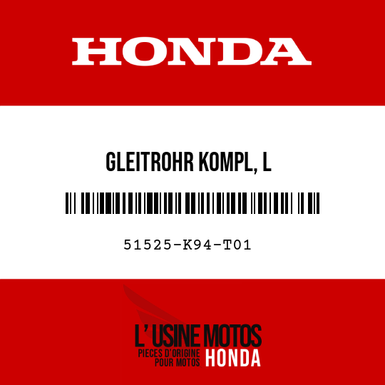image de 51525-K94-T01 GLEITROHR KOMPL, L