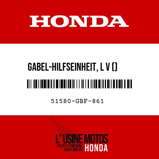 image de 51580-GBF-861 GABEL-HILFSEINHEIT, L V ()