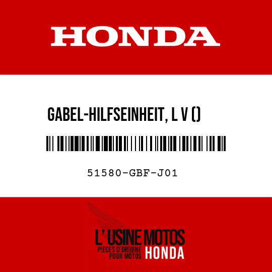 image de 51580-GBF-J01 GABEL-HILFSEINHEIT, L V ()