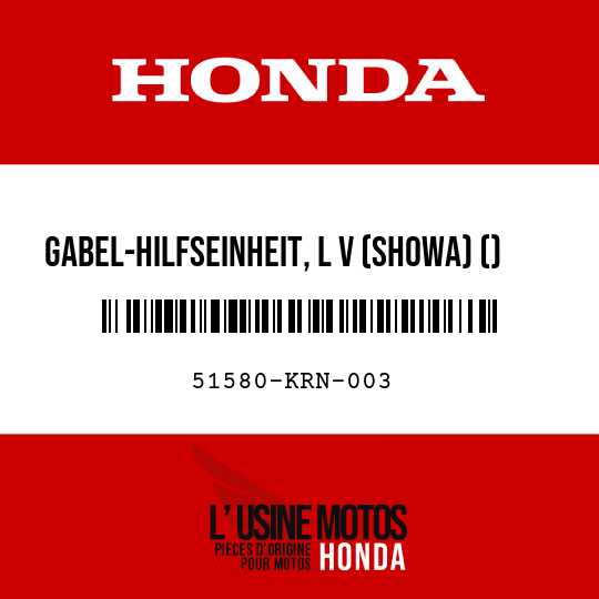 image de 51580-KRN-003 GABEL-HILFSEINHEIT, L V (SHOWA) ()