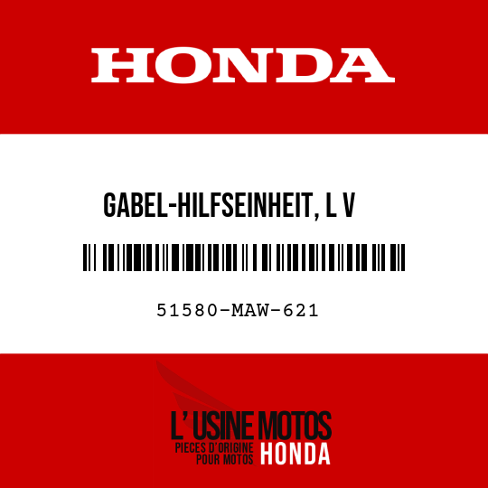 image de 51580-MAW-621 GABEL-HILFSEINHEIT, L V