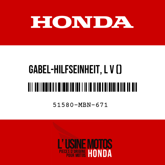 image de 51580-MBN-671 GABEL-HILFSEINHEIT, L V ()